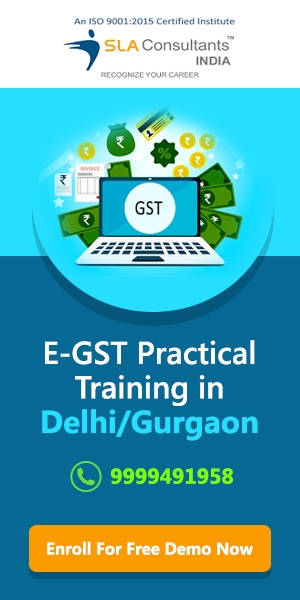 GST Training Course in Delhi